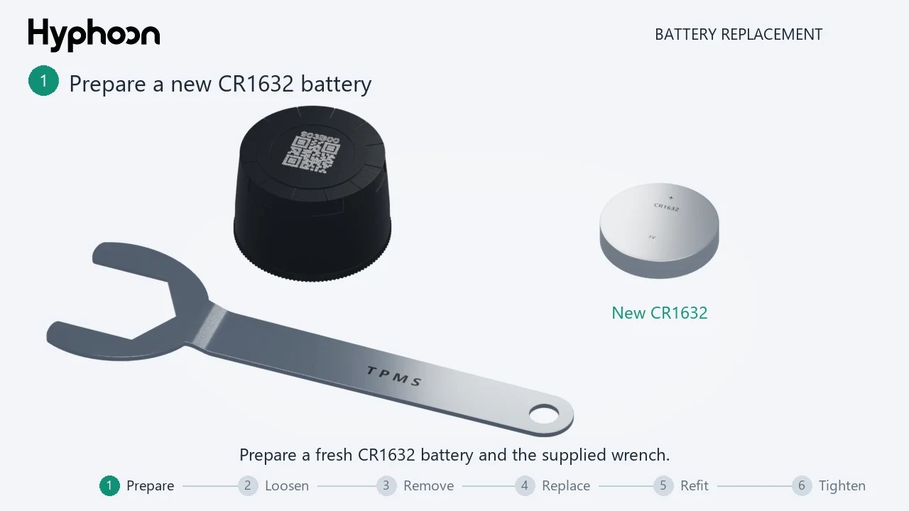 Replace the CR1632 battery